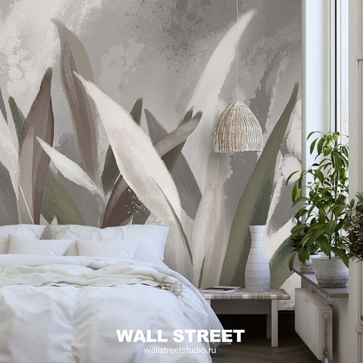 Фотообои в интерьере артикул Alive 4, ALIVE, Wall street