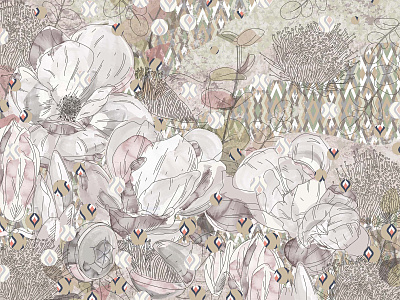 Фотообои Pattern Flower 4, PATTERN FLOWER, Wall street Фотообои Pattern Flower 4, PATTERN FLOWER, Wall street