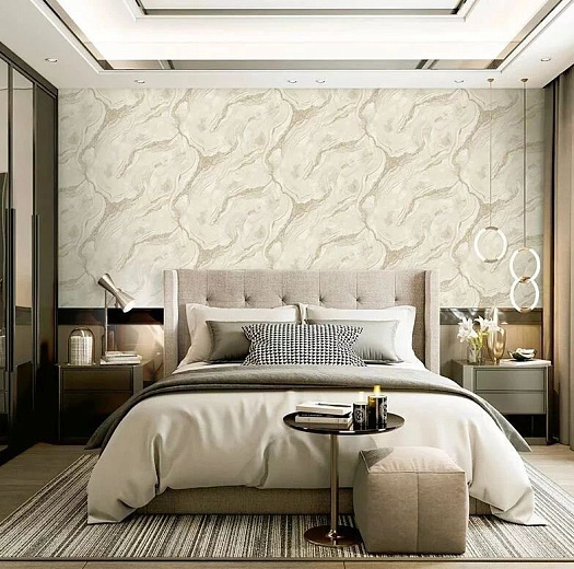 Обои в интерьере артикул 84655, Carrara 3, Decori & Decori