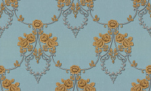 Коричнево-бирюзовые обои Палитра Палитра PL71058-69