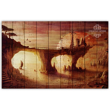 Декоративные панно темных оттенков Creative Wood Фэнтези Фэнтези — Мост