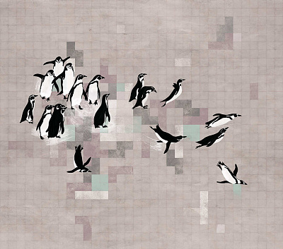 Фотообои PINGUINE 5, LOFT, Factura