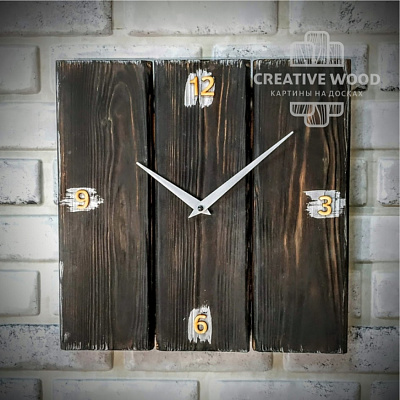 Картины 4, Часы, Creative Wood Картины 4, Часы, Creative Wood