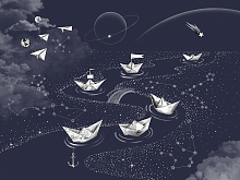 Детские фотообои Wall street COSMOS 25:1 Cosmos-25: 9 30809
