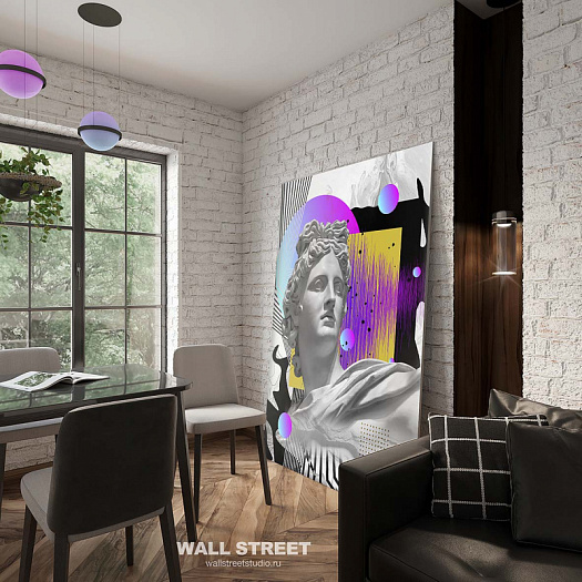 Фотообои в интерьере артикул Antique 9, ANTIQUE, Wall street
