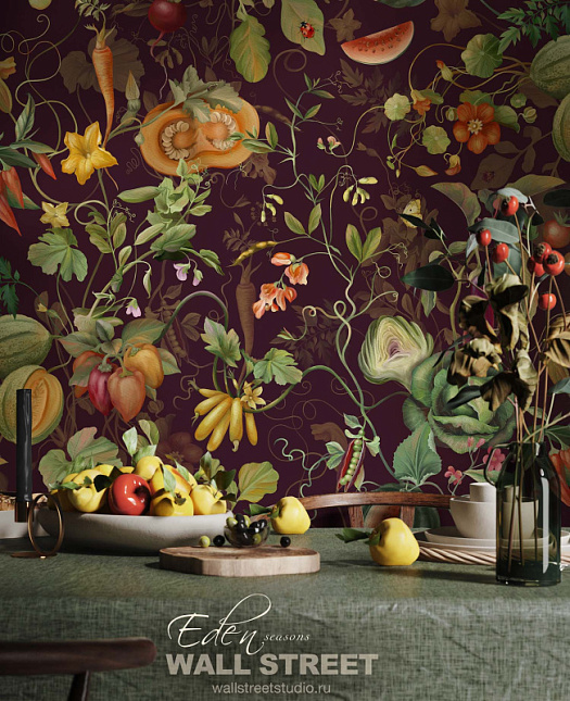 Фотообои в интерьере артикул Eden Seasons 5, EDEN SEASONS, Wall street