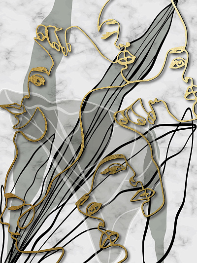 Фотообои Gold Set 8, GOLD SET, Wall street