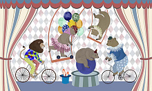 Фотообои из флизелина Wall street CIRCUS Circus 4 30854